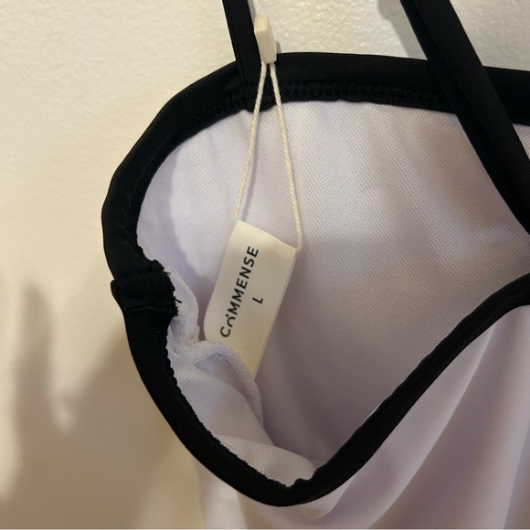 Commence • White and Black Women's Swimsuit - Picture 6 of 6